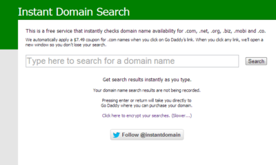 Easier Domain Searching
